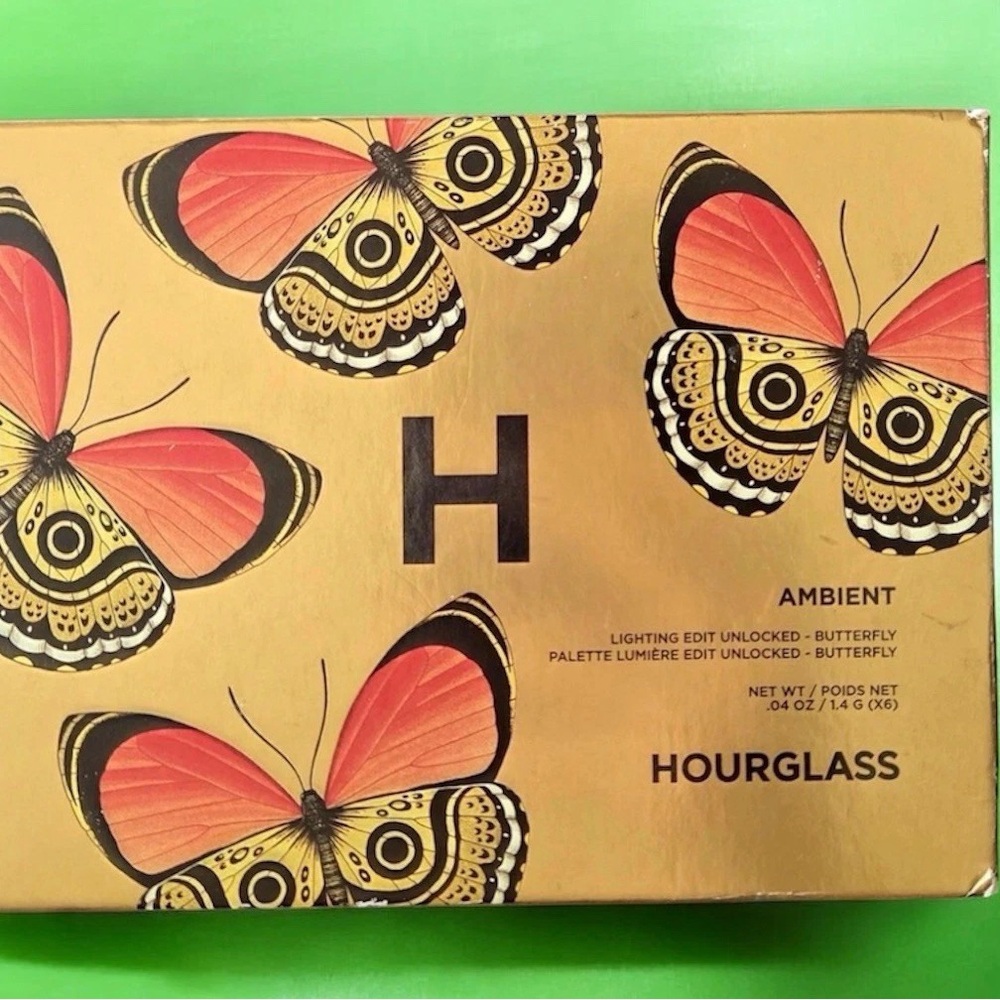 Hourglass Gold Butterfly Palette